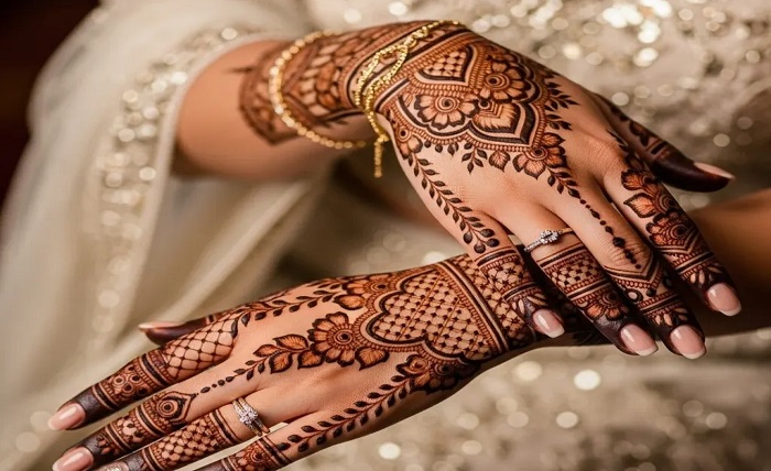 stylish instagram stylish royal front hand mehndi design